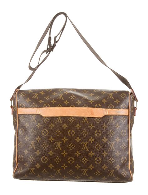 lv satchel bag mens